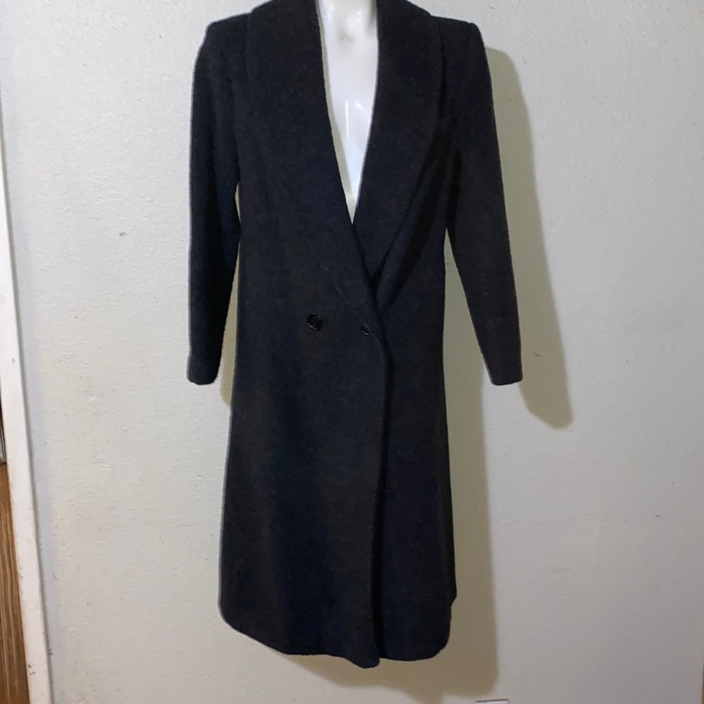 Ashley Scott Gray Wool Coat - size 8